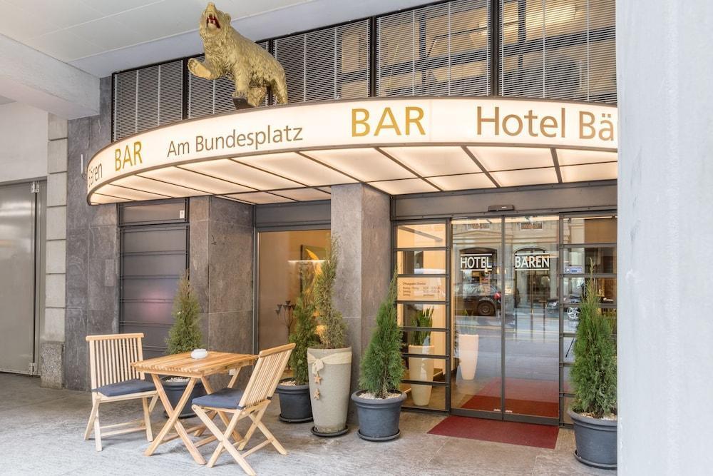 Hotel Baeren Am Bundesplatz Berna Exterior foto